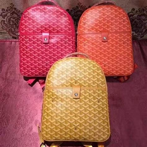 red goyard backpack|goyard backpack for sale.